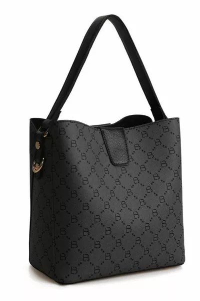 Patterned Women's Hand and Shoulder Bag