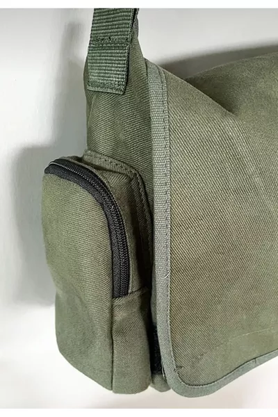 Kedi Postacı Çanta/ Bag Ayarlanbilir Kemer ve Fermurlı Cepler