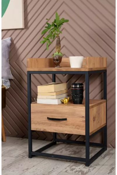 Wooden Nightstand