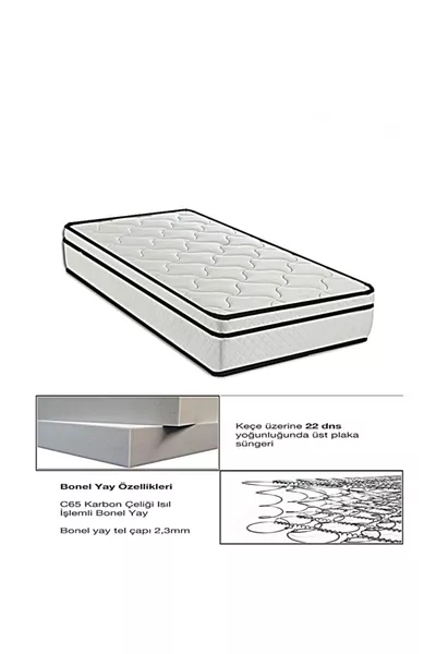 مرتبة قطنية مرنة مع حشوة ريش الطيور، مرتبة أرثوبيدية، فردية، مزدوجة وأسرّة للأطفال