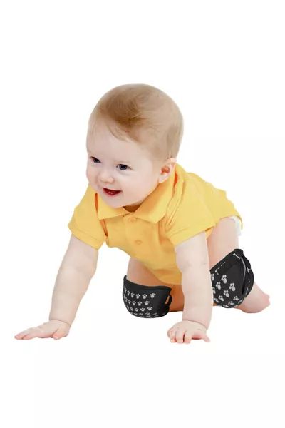 Genouillères à ramper avec soutien gris (AY)