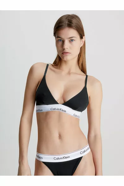 Дамски модерен памучен триъгълен бралет