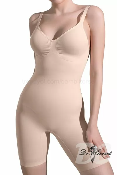 Corset gainant intégral amincissant le ventre, les hanches et les cuisses, sans couture, resserrant, corset intégral