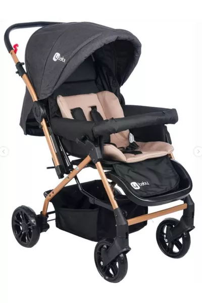 Poussette double face Olympus Gold Anthracite