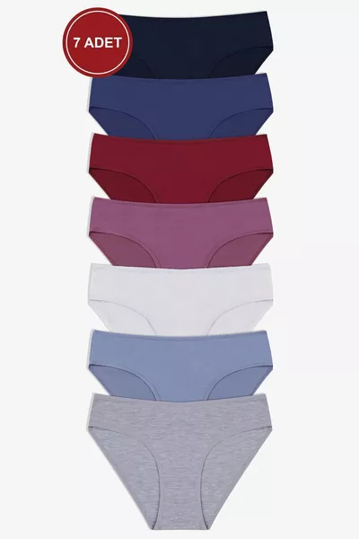 سروال داخلي نسائي 7 قطع مطاطي