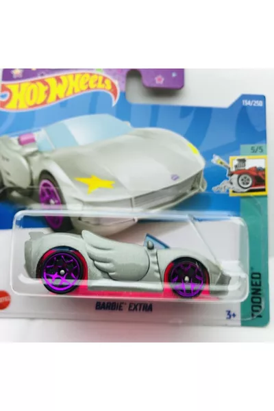 Barbie Extra Auto Caricatura Scala 1: Marca Hotwheels 5/5