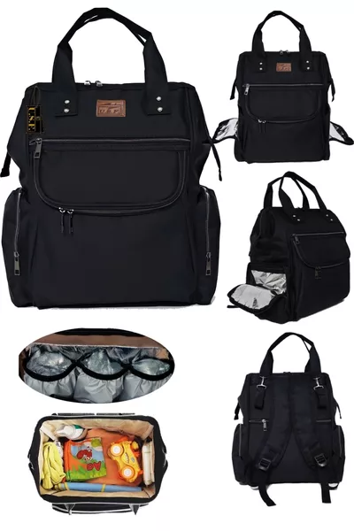 Anne Baby Verzorging Rugzak Organisator Functioneel Thermisch Flessenvak, Waterdichte Stof