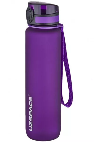 زجاجة ماء كبيرة الحجم 1 لتر تريتان لون بنفسجي Fiftyfifty Softtouch