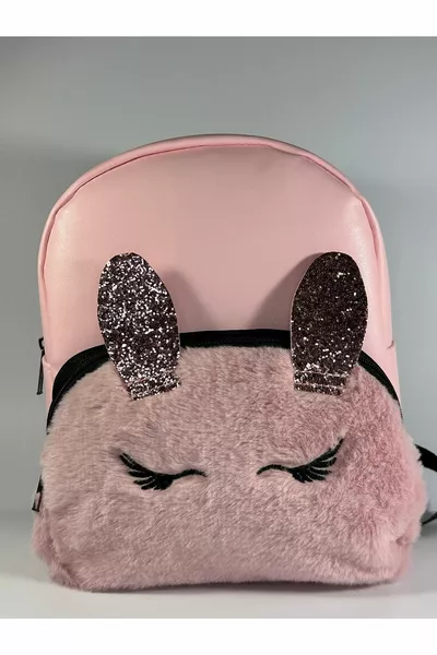 Zaino per bambini con tasca in peluche