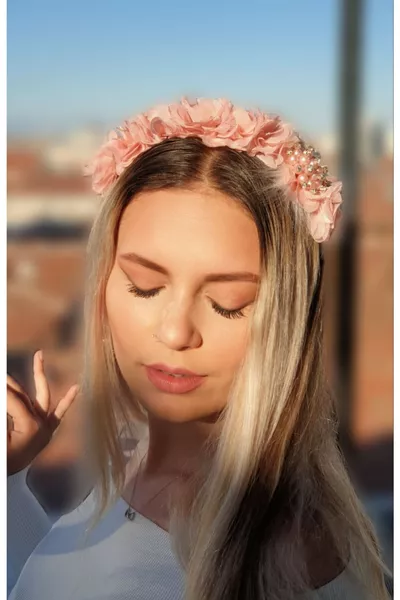 Melkady Apu - Floral Elegant Brooch Tiara, Maternity Tiara, Special Occasion Tiara