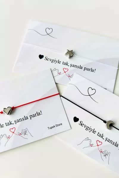 Şans Arkadaş Bilekliği 3'lü Gümüş