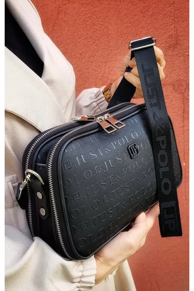 Justpolo Women's 5-Compartment Shoulder and Crossbody Bag