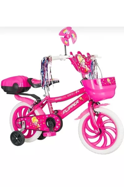 دراجة فتاة وردية  إطار  الموسم الجديد