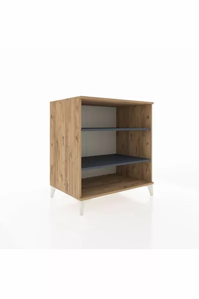 Kronos Comò 2 Ripiani Pino-Antracite