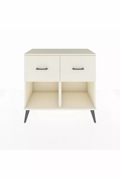 خزانة هايبريون بصندوقين درج من حجر القمر