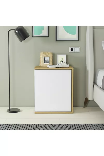 خزانة جانبية MoBiga Rossa مع درجين وقسمين