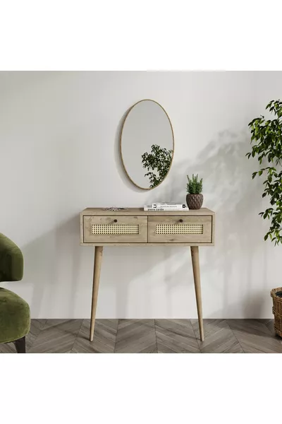 Diamond 2-Drawer Tall Nightstand