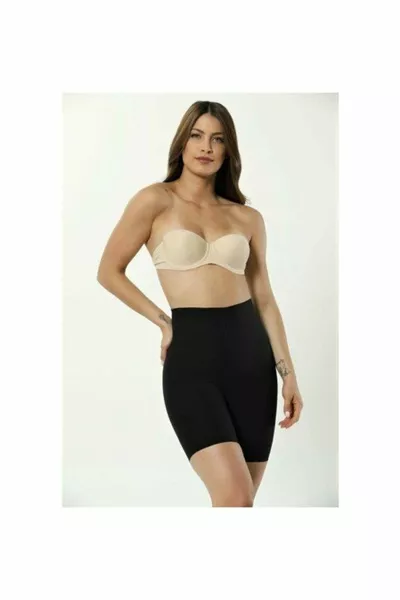 Low Back Thin High Waist Laser-Cut Seamless Panty Shaper Black