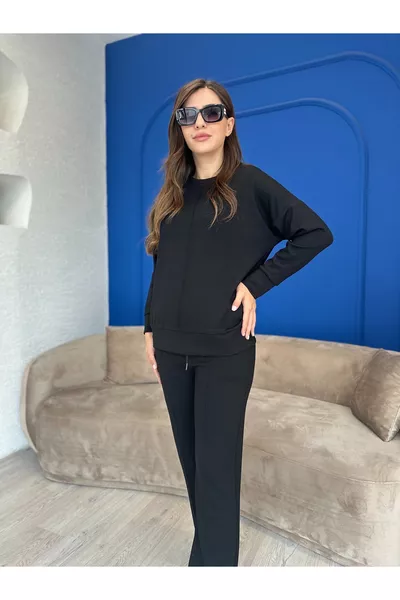 Soft Modal Fabric Stretchy Comfortable Casual and Stylish Top and Bottom Tracksuit Set