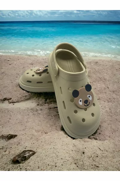 ÇOCUK CROSS TERLİK BAHÇE TERLİĞİ PLAJ SAHİL BANYO TERLİĞİ