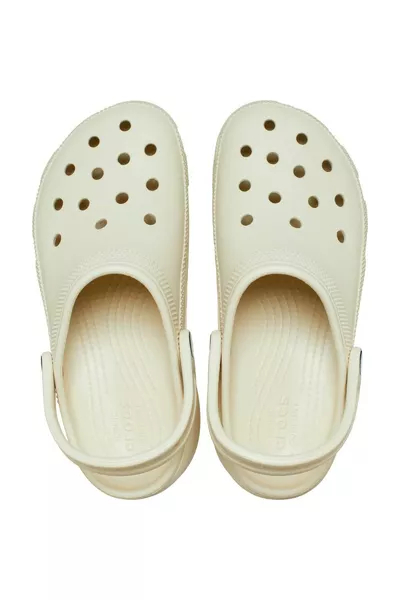 Classic Platform Women's Cream Slippers