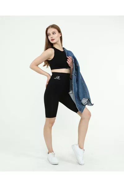 - مخصر لتقليص المقاس بمقدار مقاسين - شد الجسم - بعد الولادة - شورت مشد قصير (ملابس خارجية)