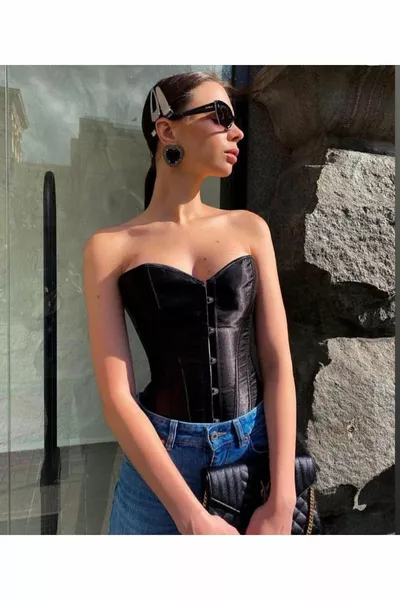 Corsetto Bustier Sexy Vintage Gotico Vittoriano