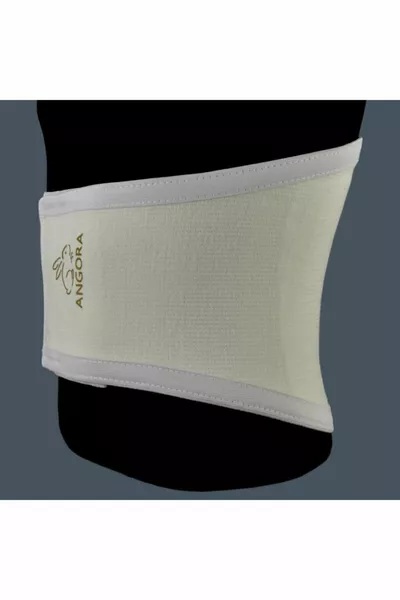 Corsetto ortopedico in pura lana Angora con chiusura a strappo