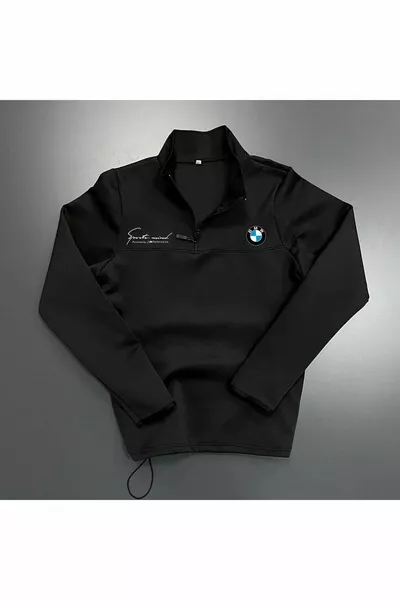 قميص من قماش سكوبا بطباعة بي إم دبليو