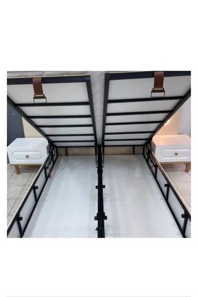 سرير قاعدة مع طقم رأس سرير - سرير جولر