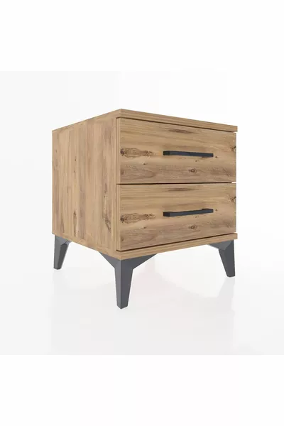 Hyperion Komodin 2 Çekmeceli  Çam-Çam