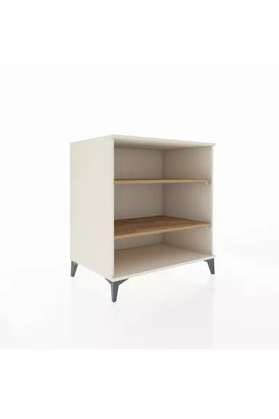 Kronos Dressoir 2 Planken Kalksteen-Naaldhout