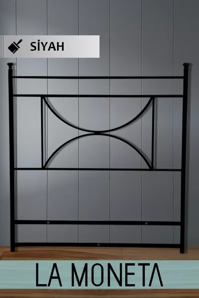 ECLECTIC Single-Person Wrought Iron / Metal Headboard - cm