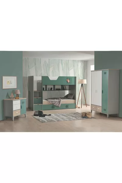 Thor Green Çocuk Odası Takımı