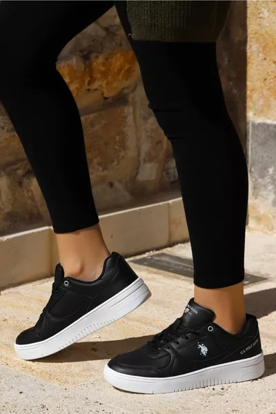 نسائي أسود لي Wmn أحذية رياضية عادية للمشي