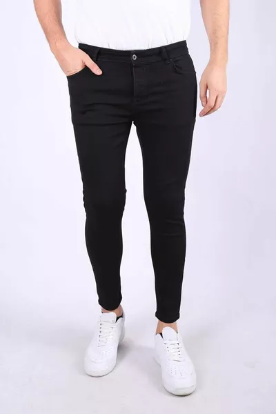 Slim Fit Lycra Jeans Broek voor heren