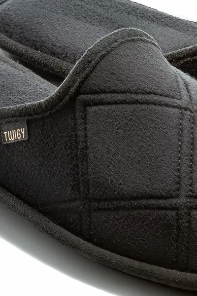 Slice Chaussons Maison Homme Noir /