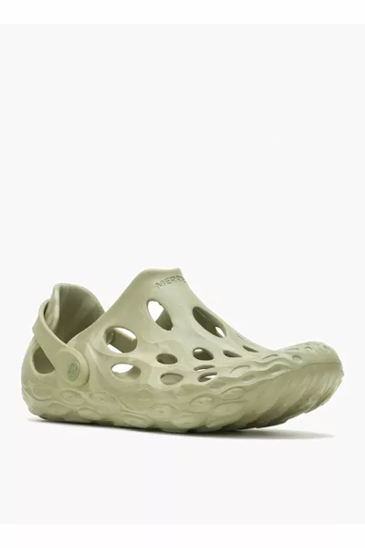 Зелени сандали за момичета