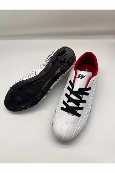 Wit Rood Voetbalschoenen