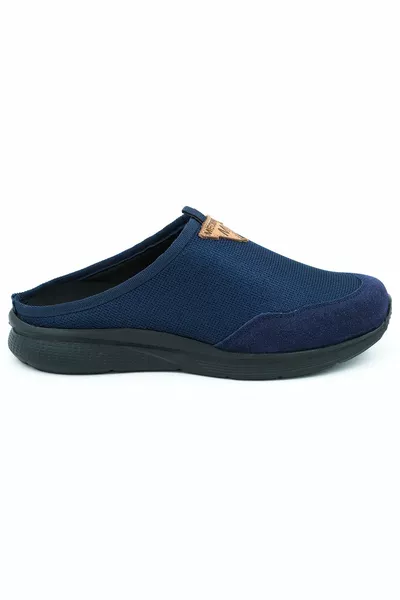 Flex Steps Chaussons de sport femme bleu marine - Docteur Infirmière Chaussons d’hôpital