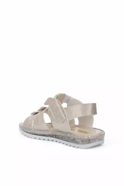  Orthopedic Baby Girl Mother-of-Pearl Bow Sandals