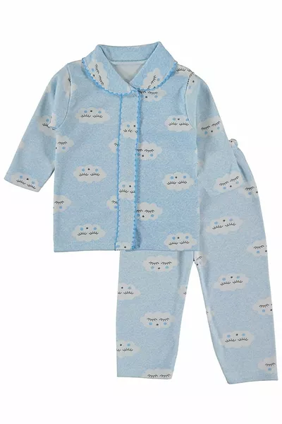 Ensemble unisexe dames bleu bébé