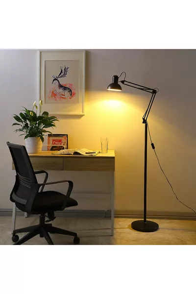 Ottava черен модерен лампион