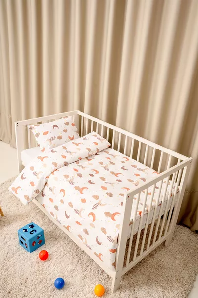 Parure de lit pour bébé, avec fermeture éclair,  cm