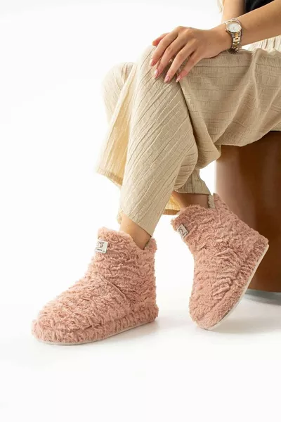 Women Kids Soft Winter Warm Quiet Non-Slip Sole Panduf & Home Boots Home Shoes