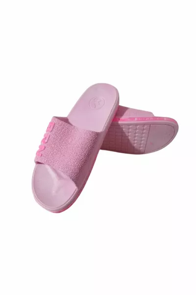 Brn  Women Light Pink Non-slip Sole Sea Beach Pool Daily Walking Slippers