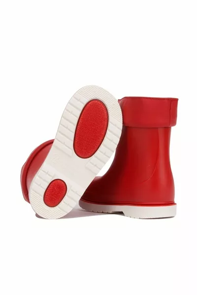 Bimbi Nautico Stivali da pioggia rossi 