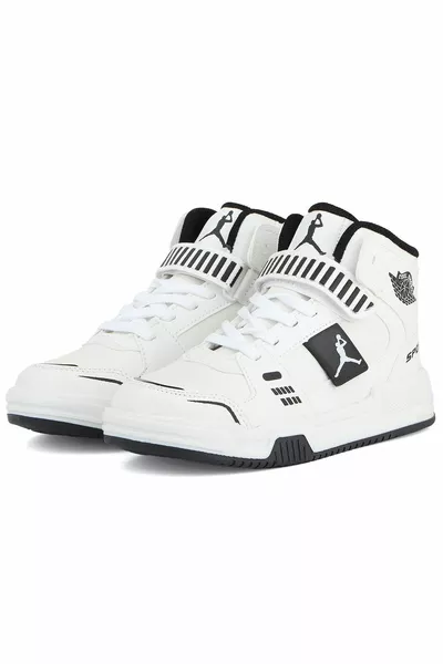 جيل الكاحل الفيلكرو الاطفال أحذية كرة السلة