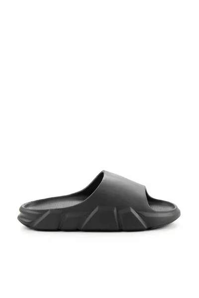 Pantofole da uomo in gel nero 