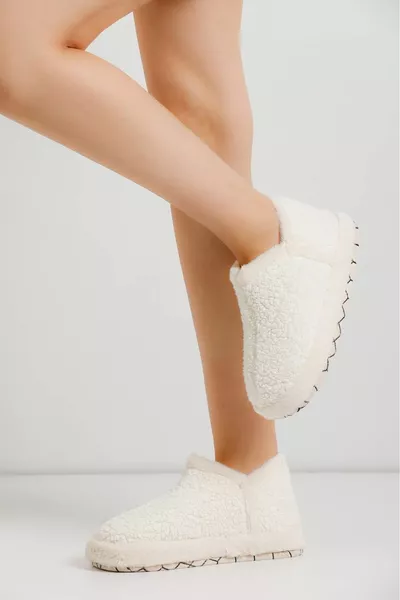 المرأة رقيق أفخم عدم الانزلاق نعل سميكة المنزل الأحذية